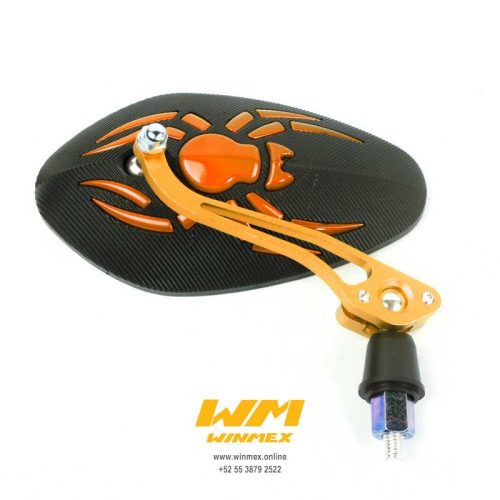 ESPEJOS ARA?A 10 mm. NARANJA